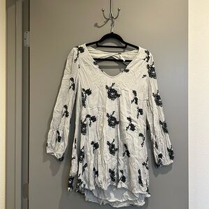 Free People Embroidered Floral Dress